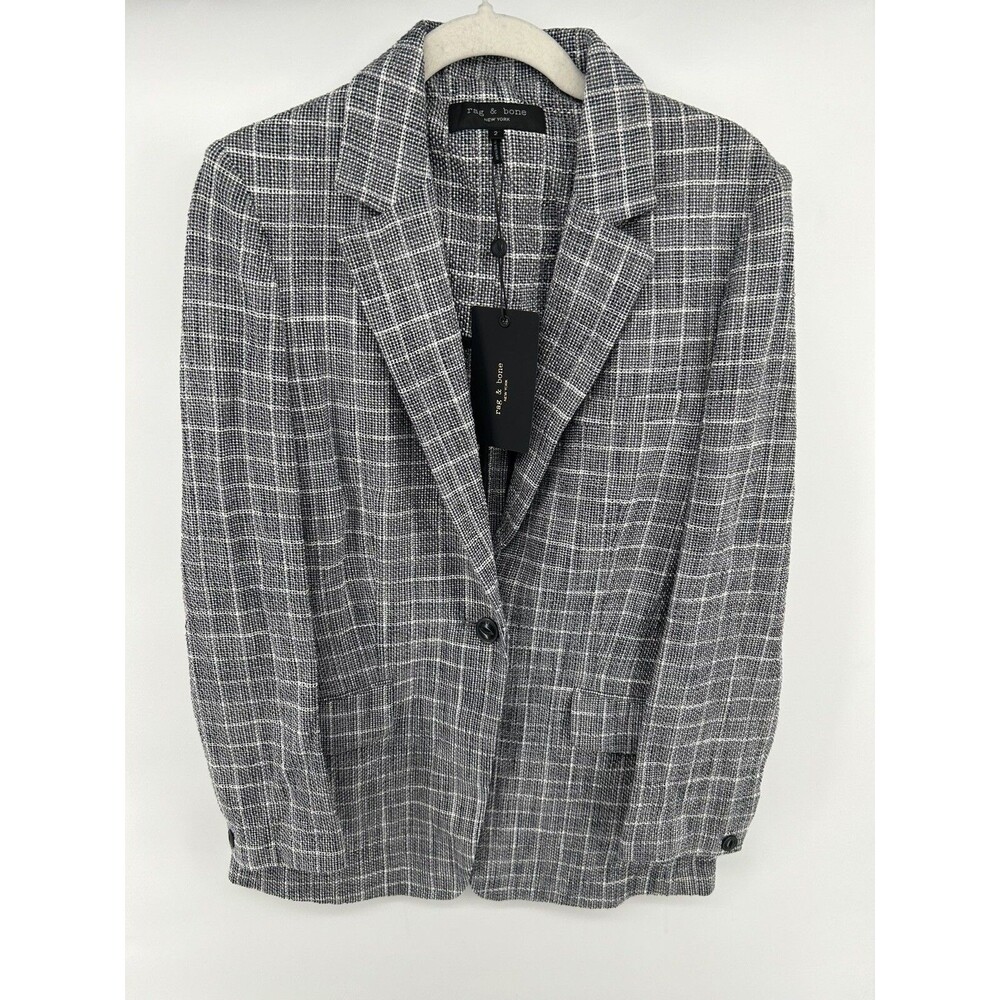 RAG & BONE Check Blazer Size 2